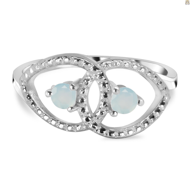 Blue Chalcedony Ring BLX-RDR-41.