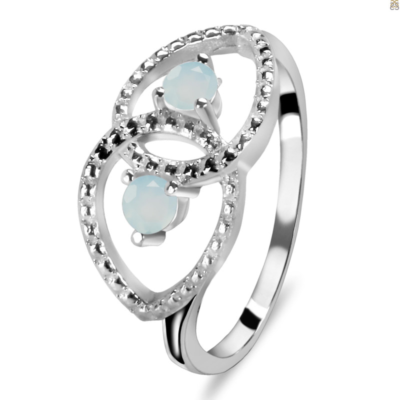 Blue Chalcedony Ring BLX-RDR-41.