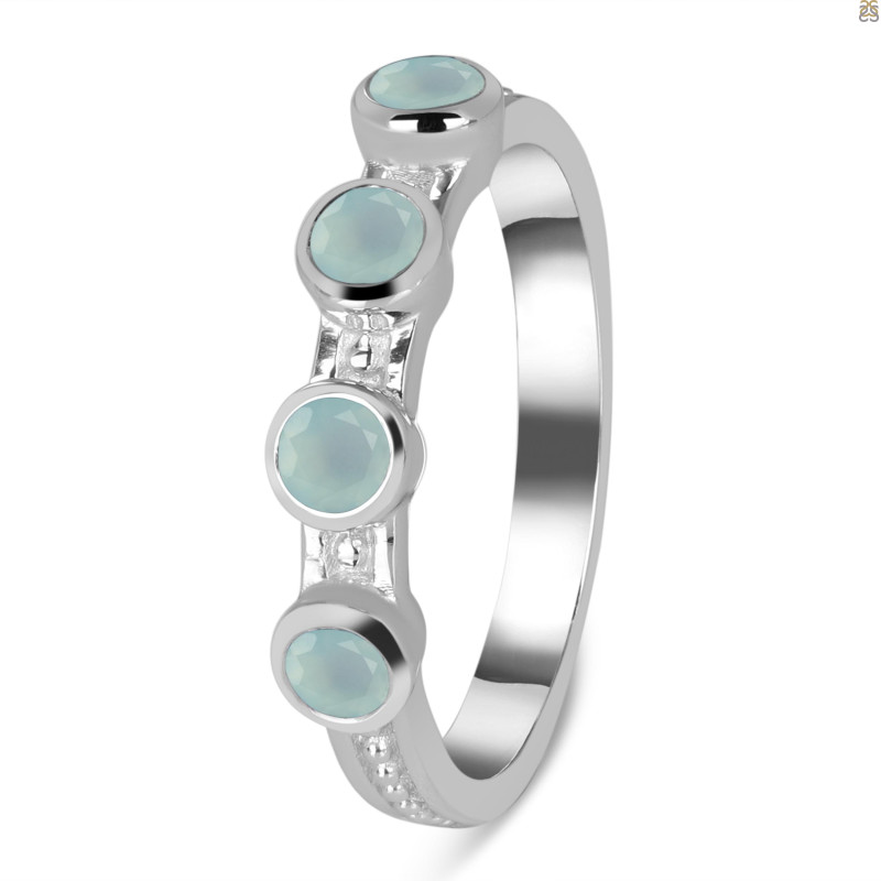 Blue Chalcedony Ring BLX-RDR-430.