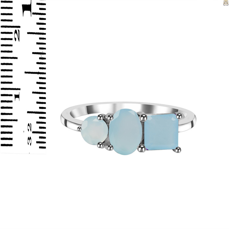 Blue Chalcedony Ring BLX-RDR-445.