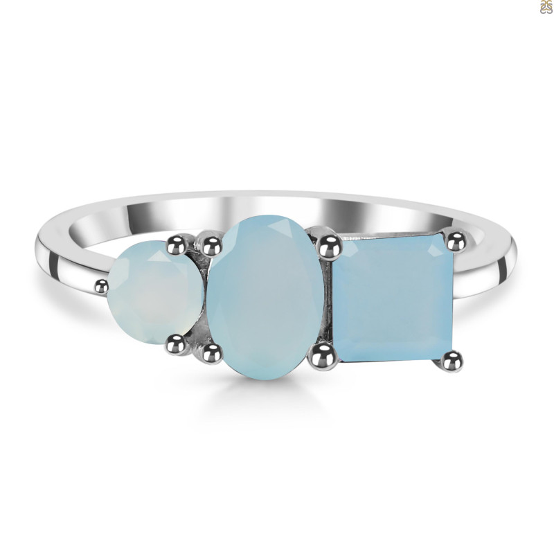 Blue Chalcedony Ring BLX-RDR-445.
