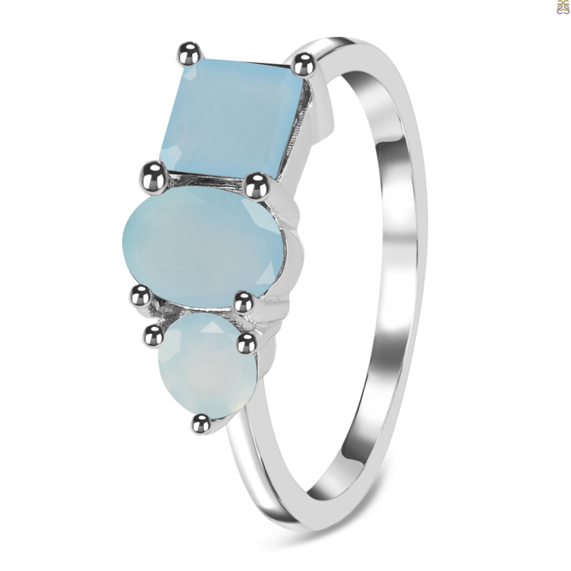 Blue Chalcedony Ring BLX-RDR-445.