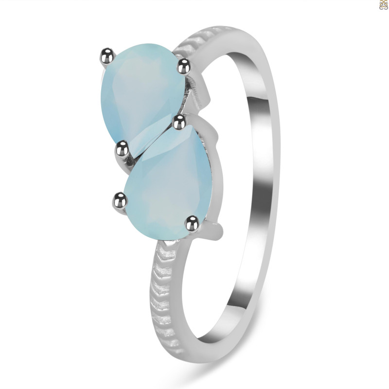 Blue Chalcedony Ring BLX-RDR-449.