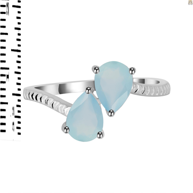 Blue Chalcedony Ring BLX-RDR-450.