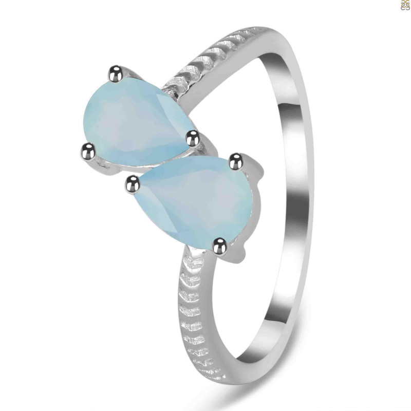 Blue Chalcedony Ring BLX-RDR-450.