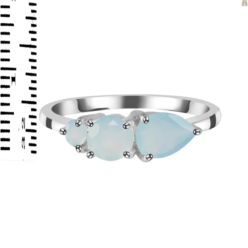 Blue Chalcedony Ring BLX-RDR-452.