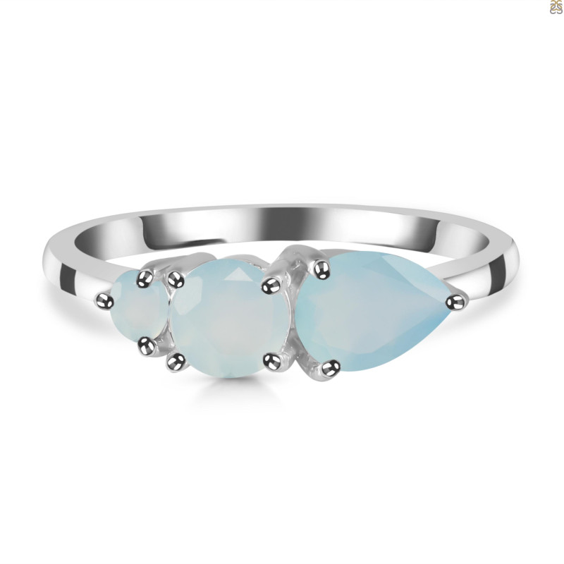 Blue Chalcedony Ring BLX-RDR-452.