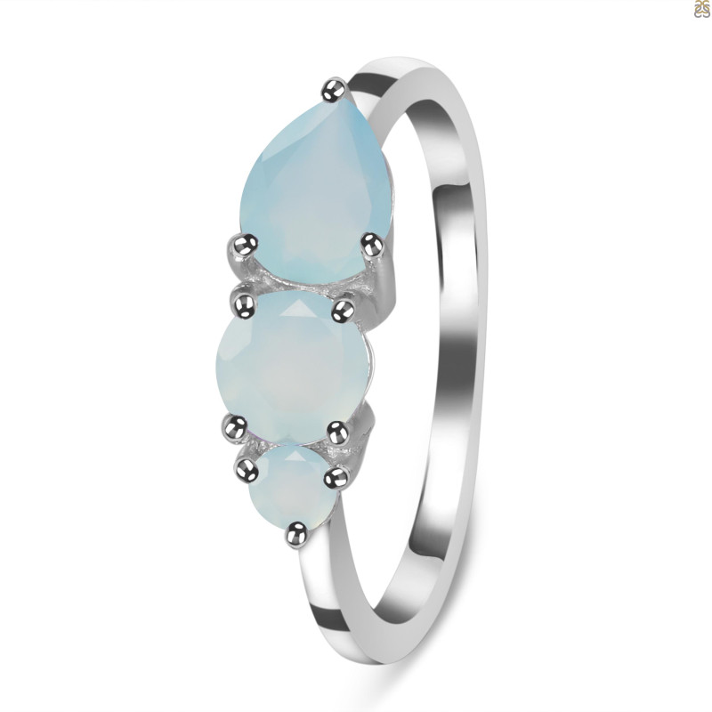 Blue Chalcedony Ring BLX-RDR-452.