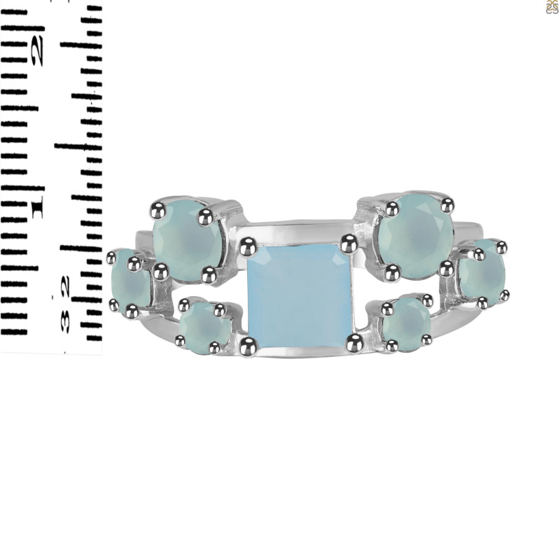 Blue Chalcedony Ring BLX-RDR-457.