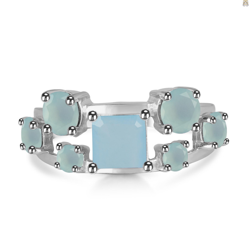 Blue Chalcedony Ring BLX-RDR-457.