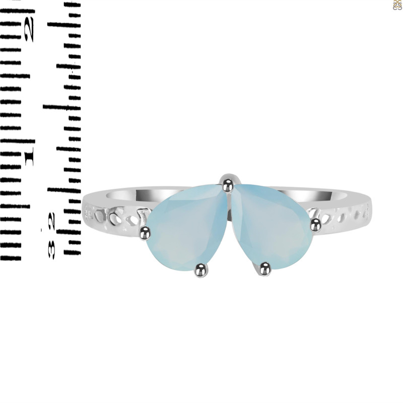 Blue Chalcedony Ring BLX-RDR-458.