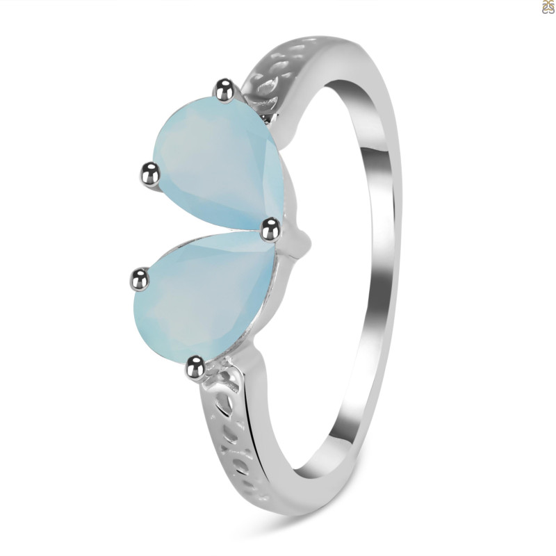 Blue Chalcedony Ring BLX-RDR-458.