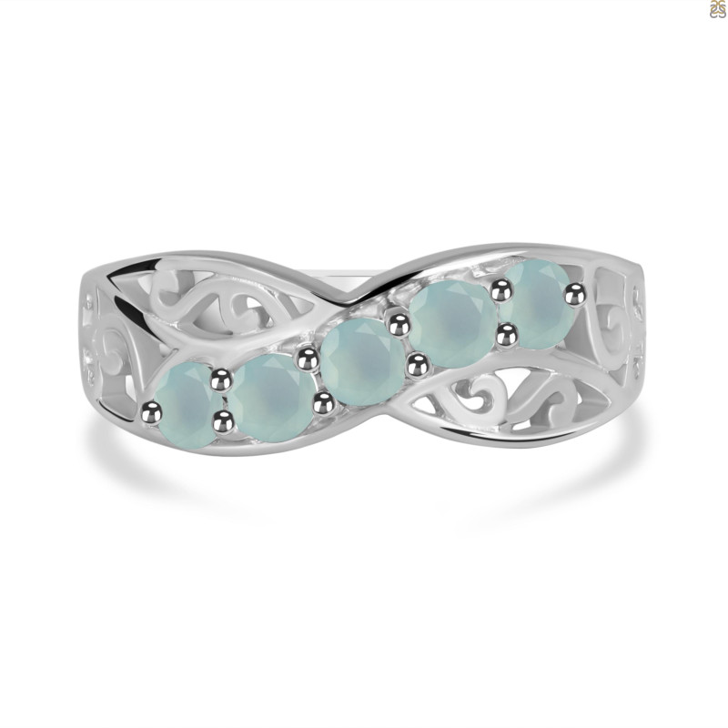 Blue Chalcedony Ring BLX-RDR-462.