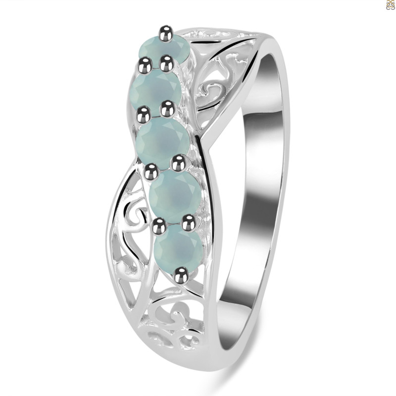 Blue Chalcedony Ring BLX-RDR-462.