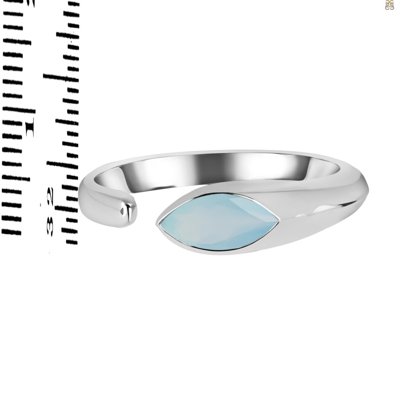 Blue Chalcedony Ring BLX-RDR-466.