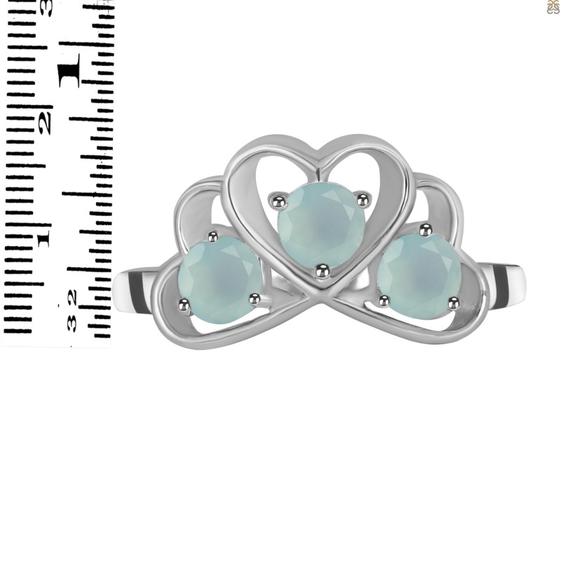 Blue Chalcedony Ring BLX-RDR-467.