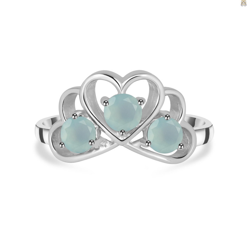 Blue Chalcedony Ring BLX-RDR-467.