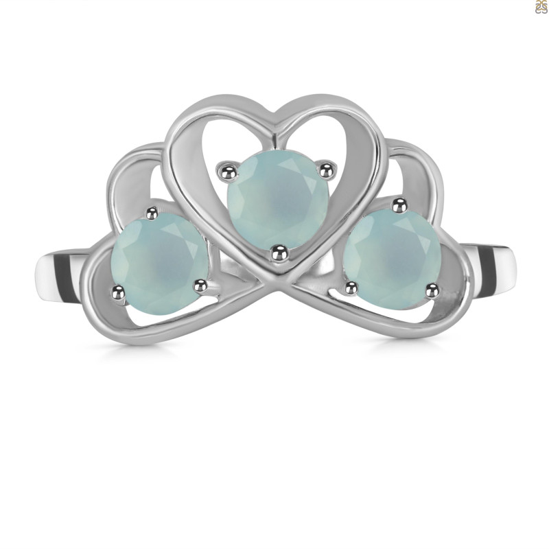 Blue Chalcedony Ring BLX-RDR-467.