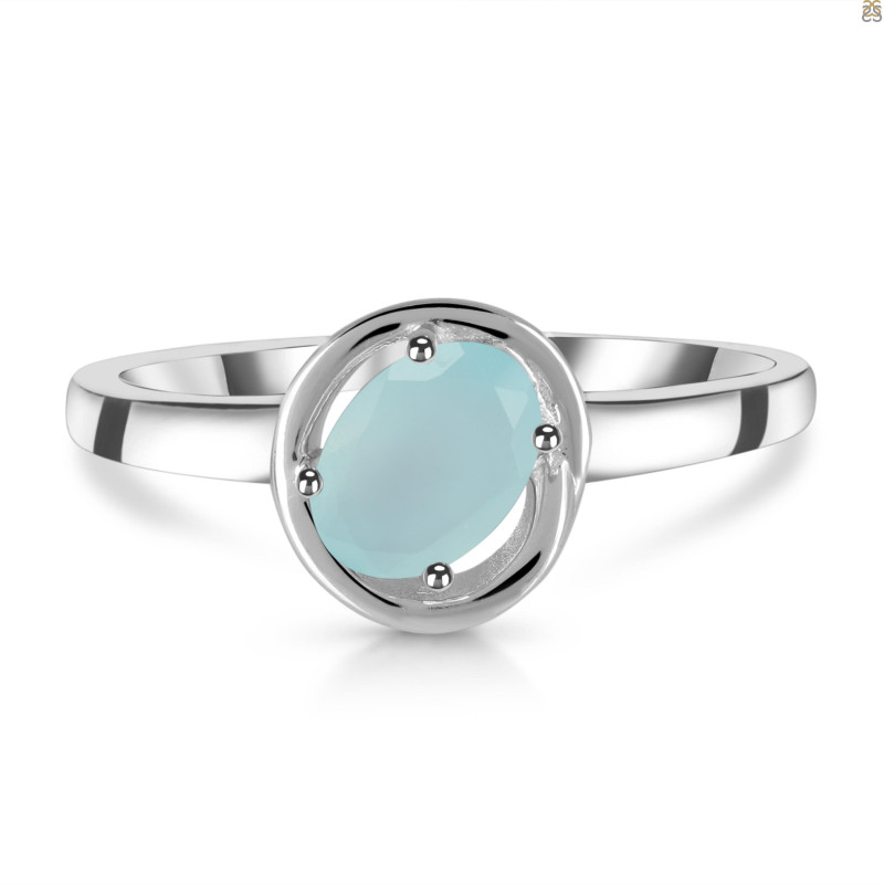 Blue Chalcedony Ring BLX-RDR-468.