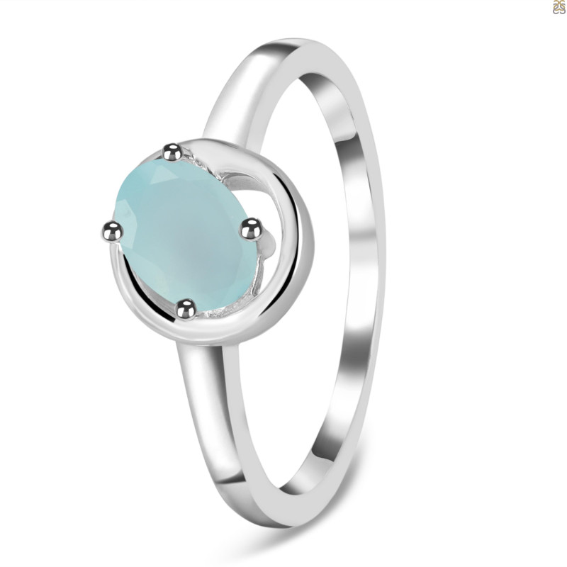 Blue Chalcedony Ring BLX-RDR-468.