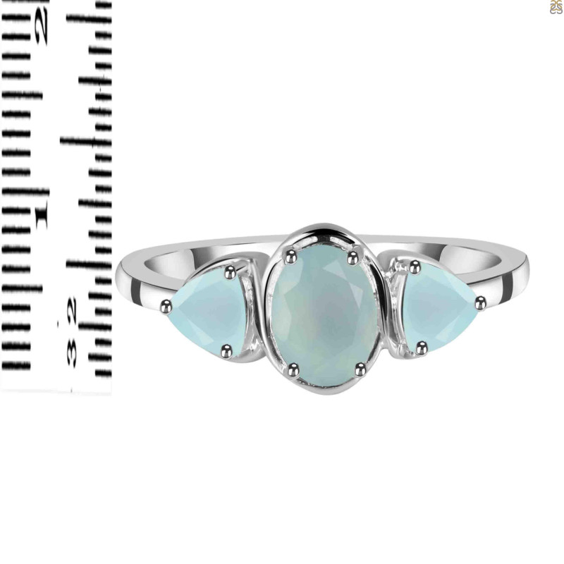 Blue Chalcedony Ring BLX-RDR-469.
