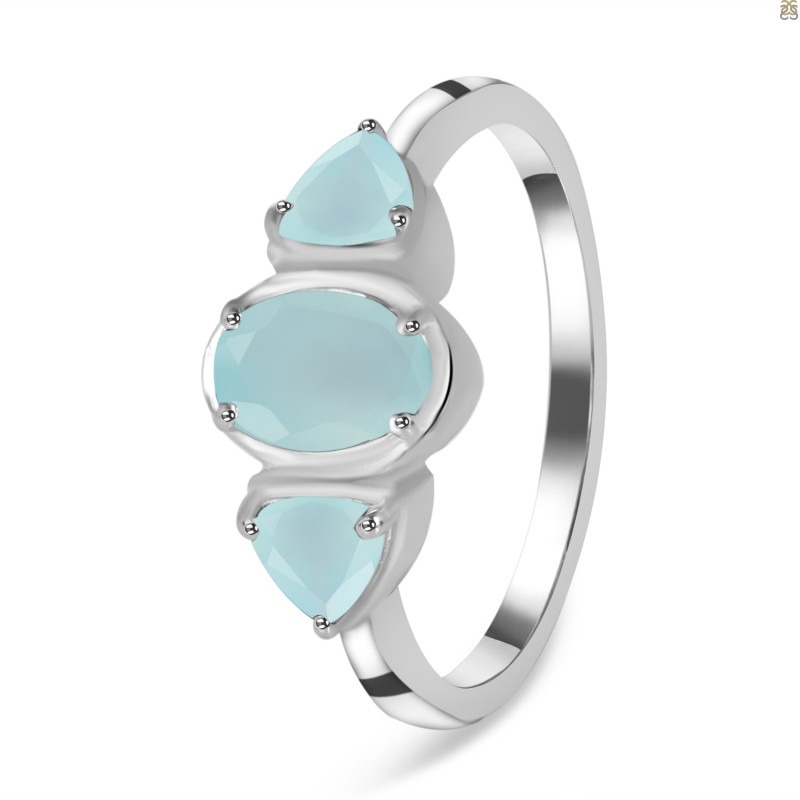 Blue Chalcedony Ring BLX-RDR-469.