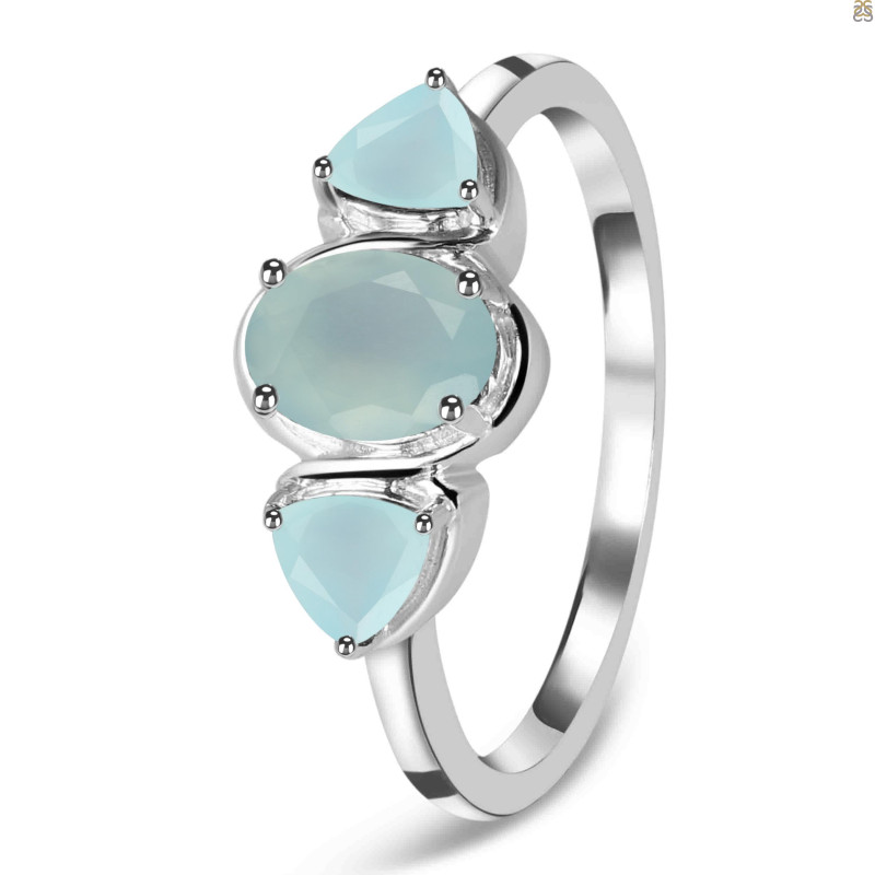 Blue Chalcedony Ring BLX-RDR-469.