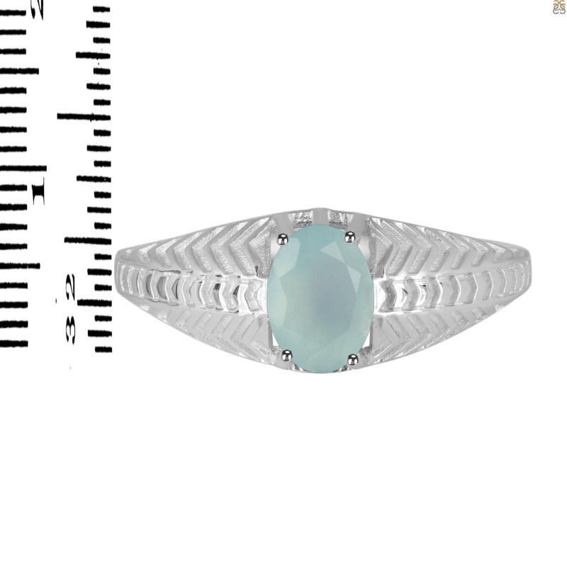 Blue Chalcedony Ring BLX-RDR-471.