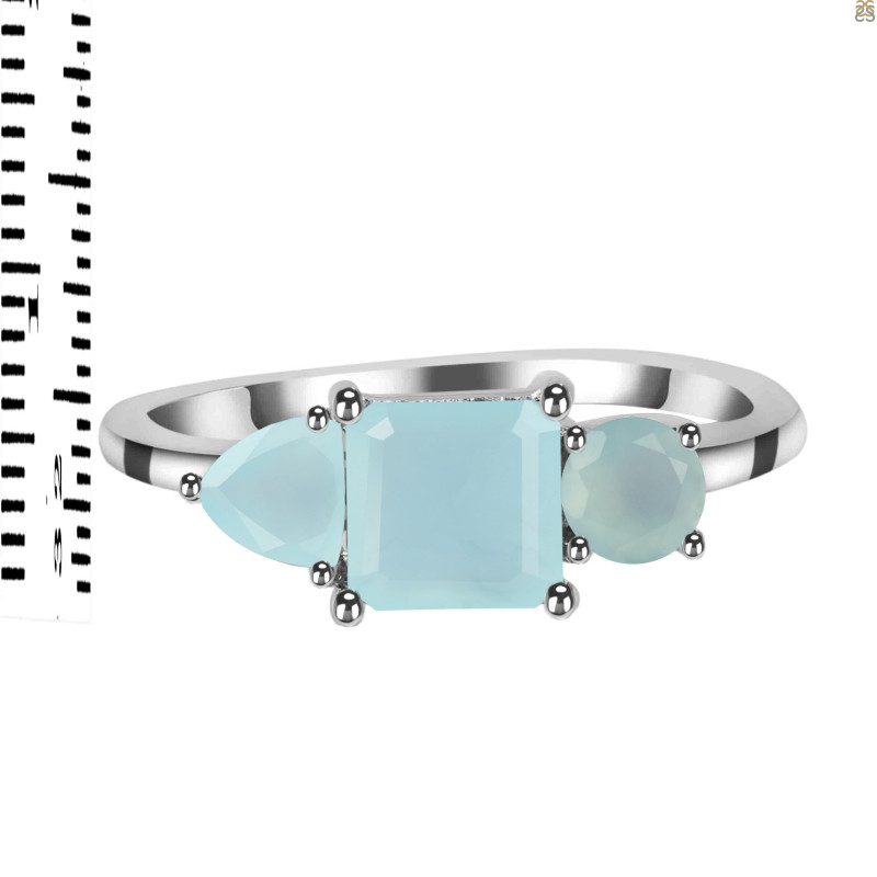 Blue Chalcedony Ring BLX-RDR-475.