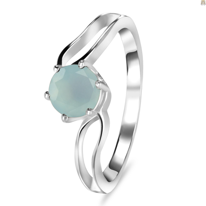 Blue Chalcedony Ring BLX-RDR-5.