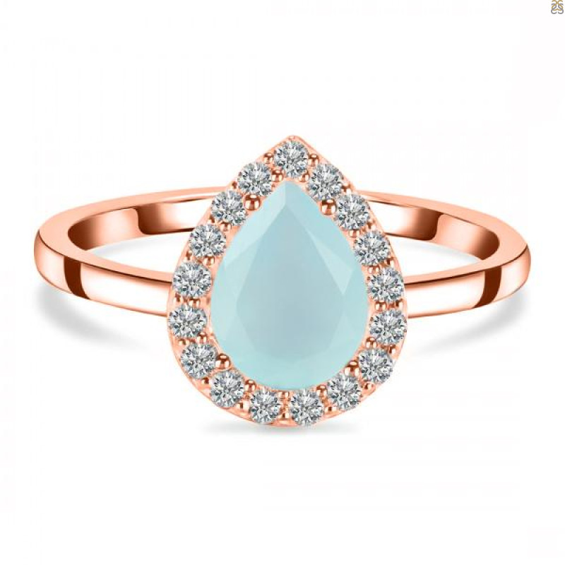 Blue Chalcedony Ring BLX-RR-401.