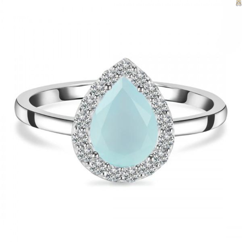 Blue Chalcedony Ring BLX-RR-401.
