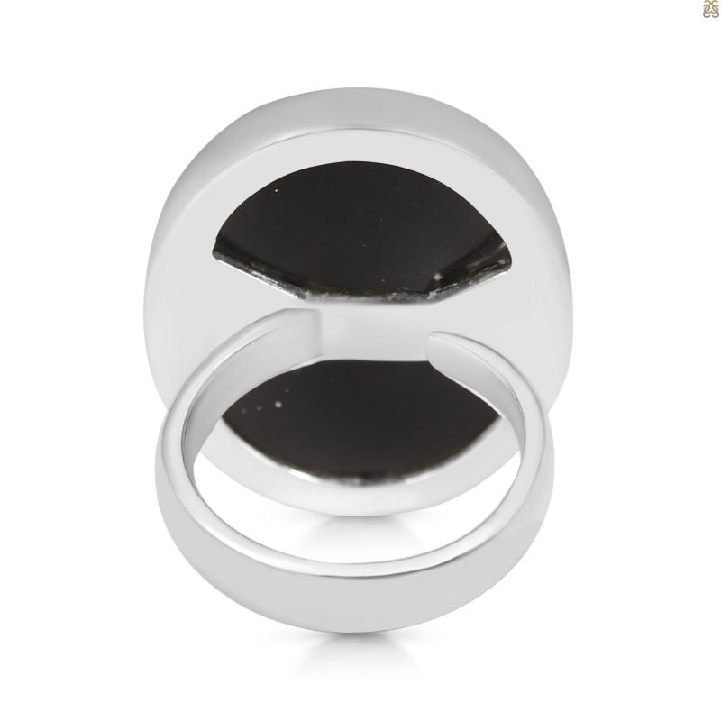 Black Onyx Adjustable Ring-ADJ-R BOX-2-20