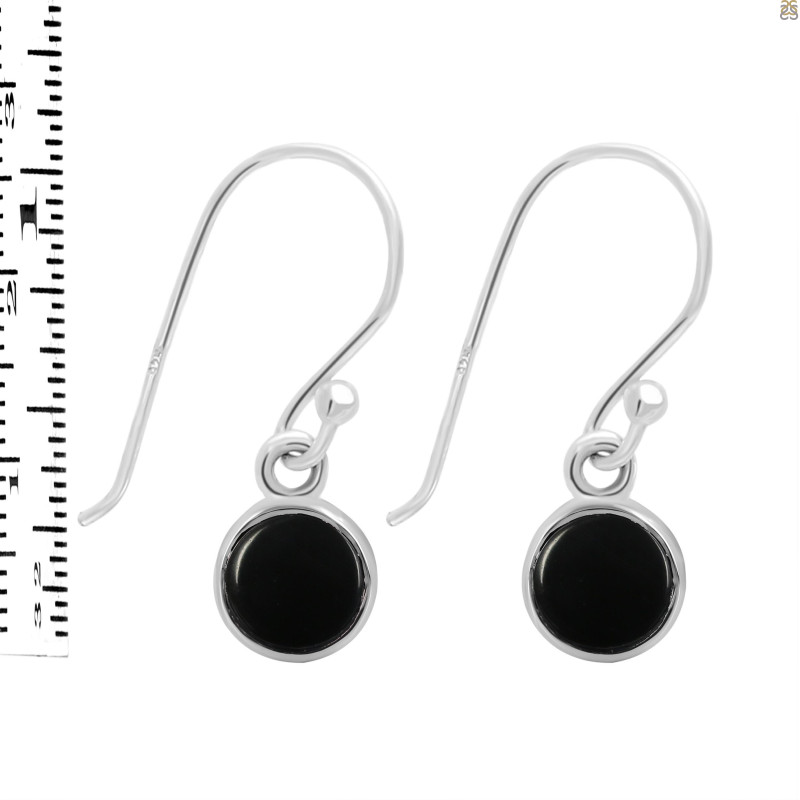 Black Onyx Earring-E BOX-3-10
