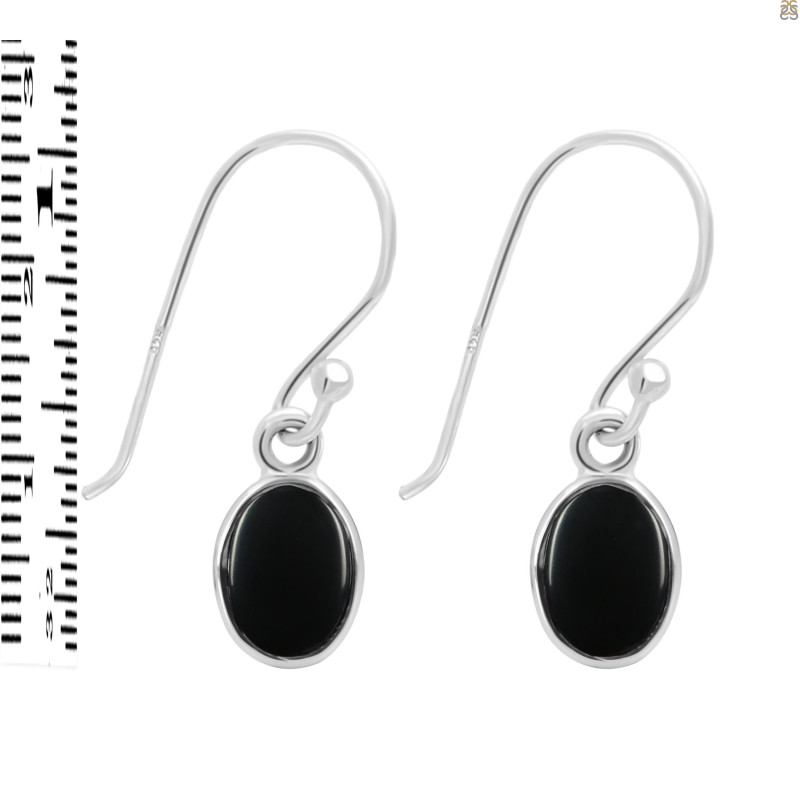 Black Onyx Earring-E BOX-3-12