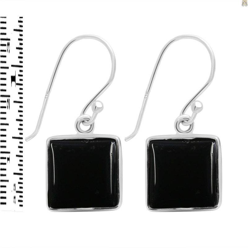 Black Onyx Earring-E BOX-3-17