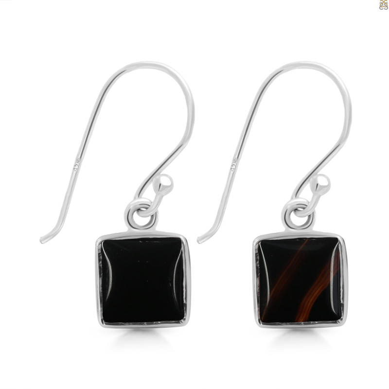 Black Onyx Earring-E BOX-3-20