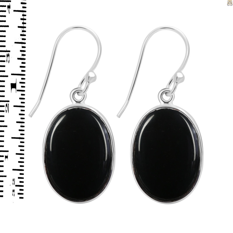 Black Onyx Earring-E BOX-3-22