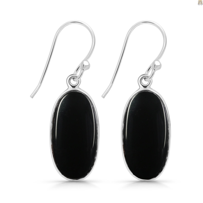 Black Onyx Earring-E BOX-3-25