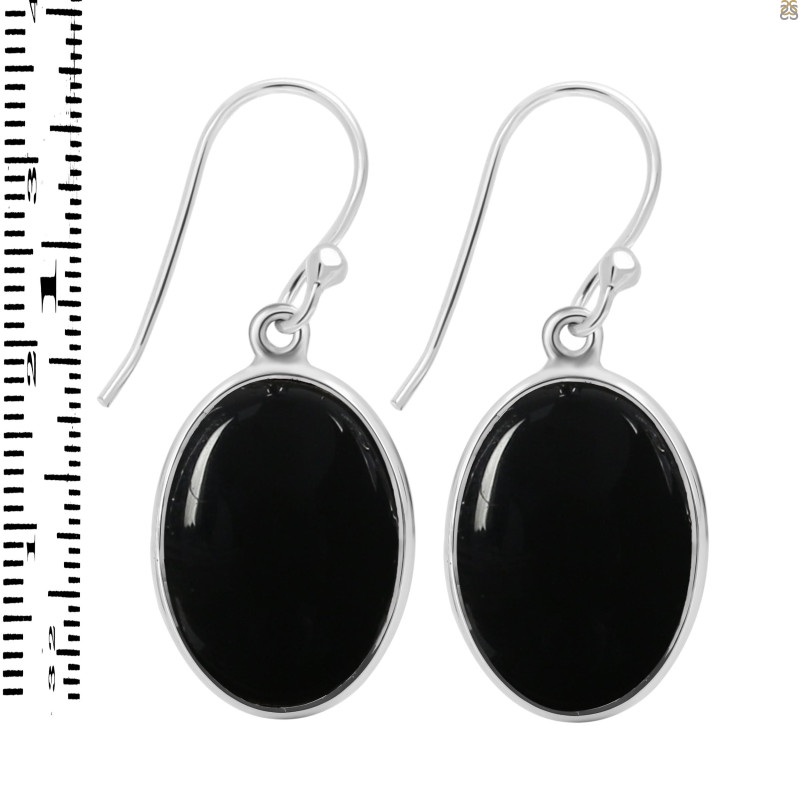 Black Onyx Earring-E BOX-3-27