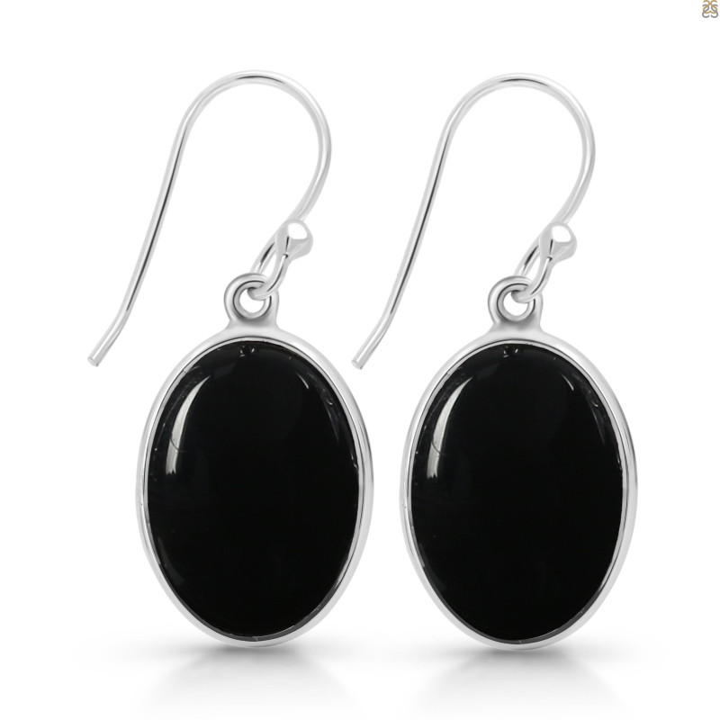Black Onyx Earring-E BOX-3-27