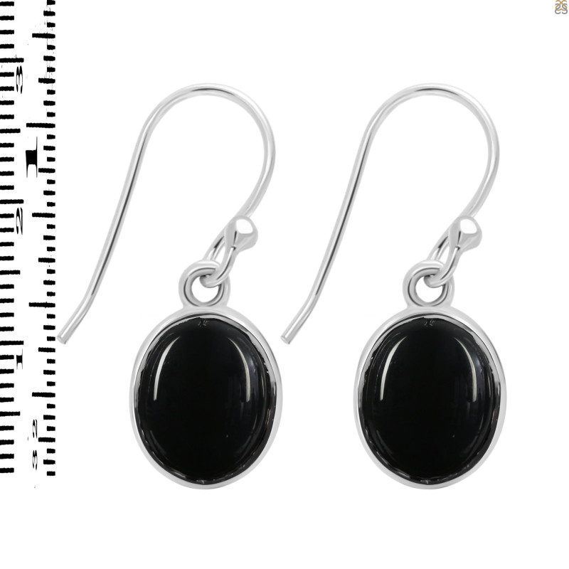 Black Onyx Earring-E BOX-3-29