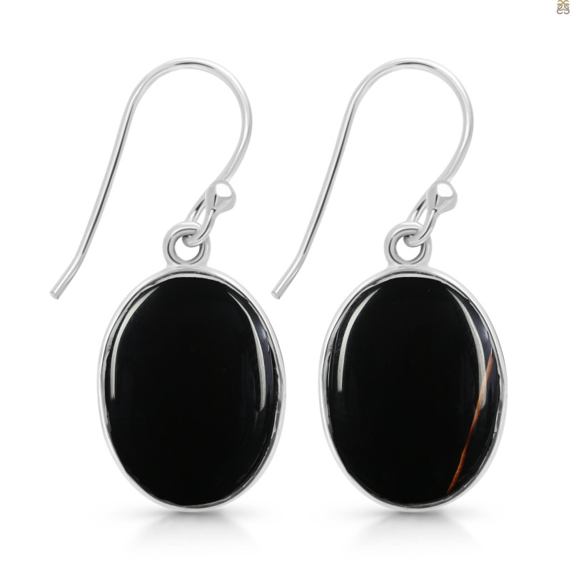 Black Onyx Earring-E BOX-3-30