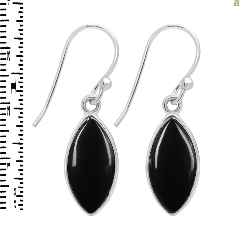 Black Onyx Earring-E BOX-3-31