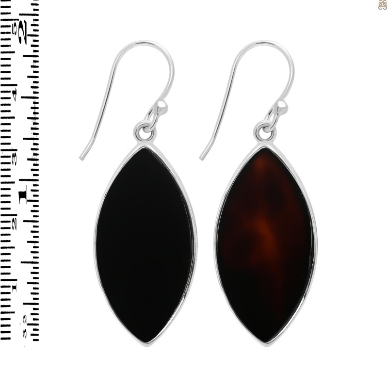 Black Onyx Earring-E BOX-3-32
