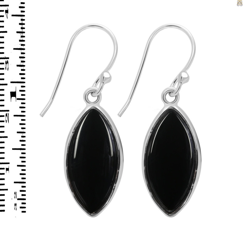 Black Onyx Earring-E BOX-3-33