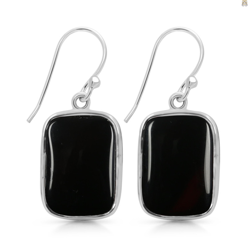 Black Onyx Earring-E BOX-3-34