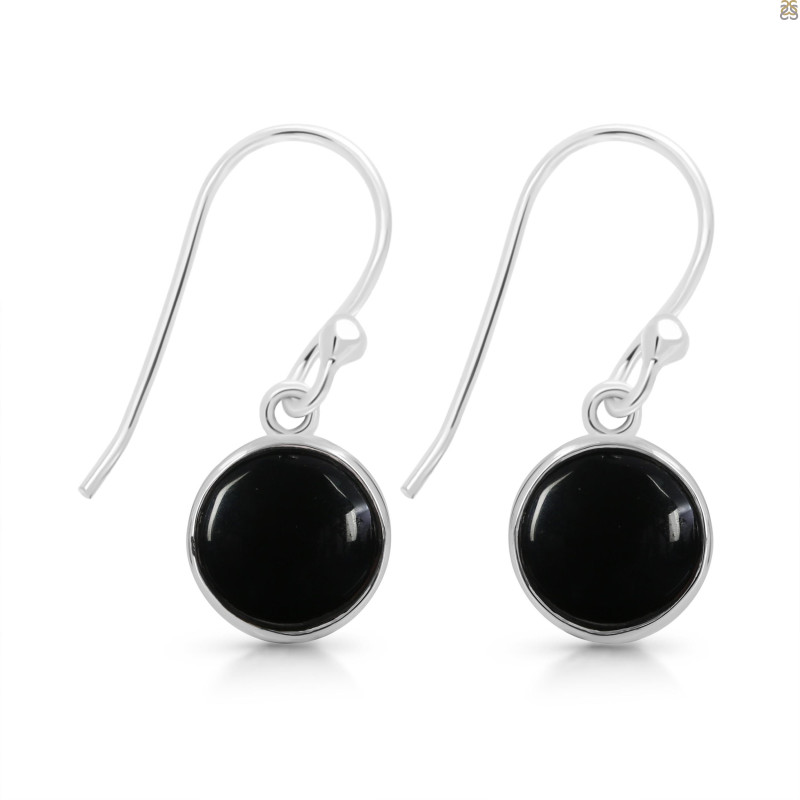Black Onyx Earring-E BOX-3-4