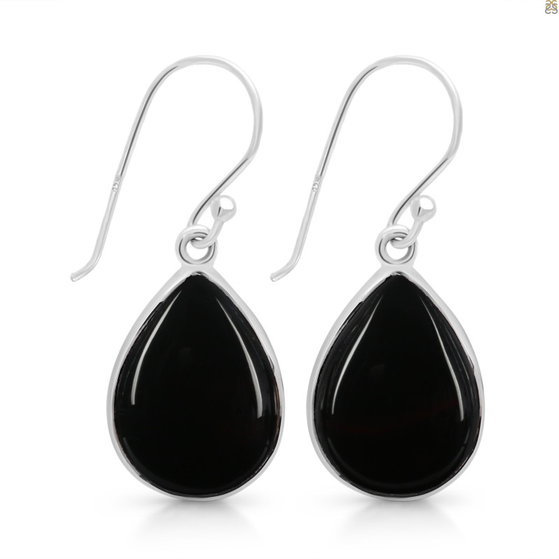 Black Onyx Earring-E BOX-3-49