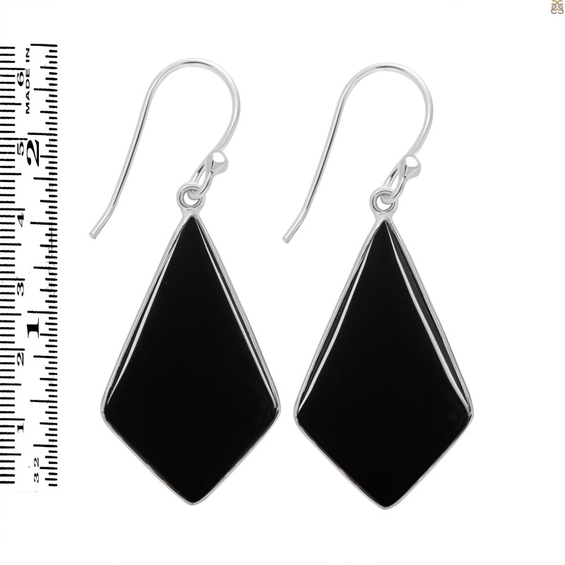Black Onyx Earring-E BOX-3-57